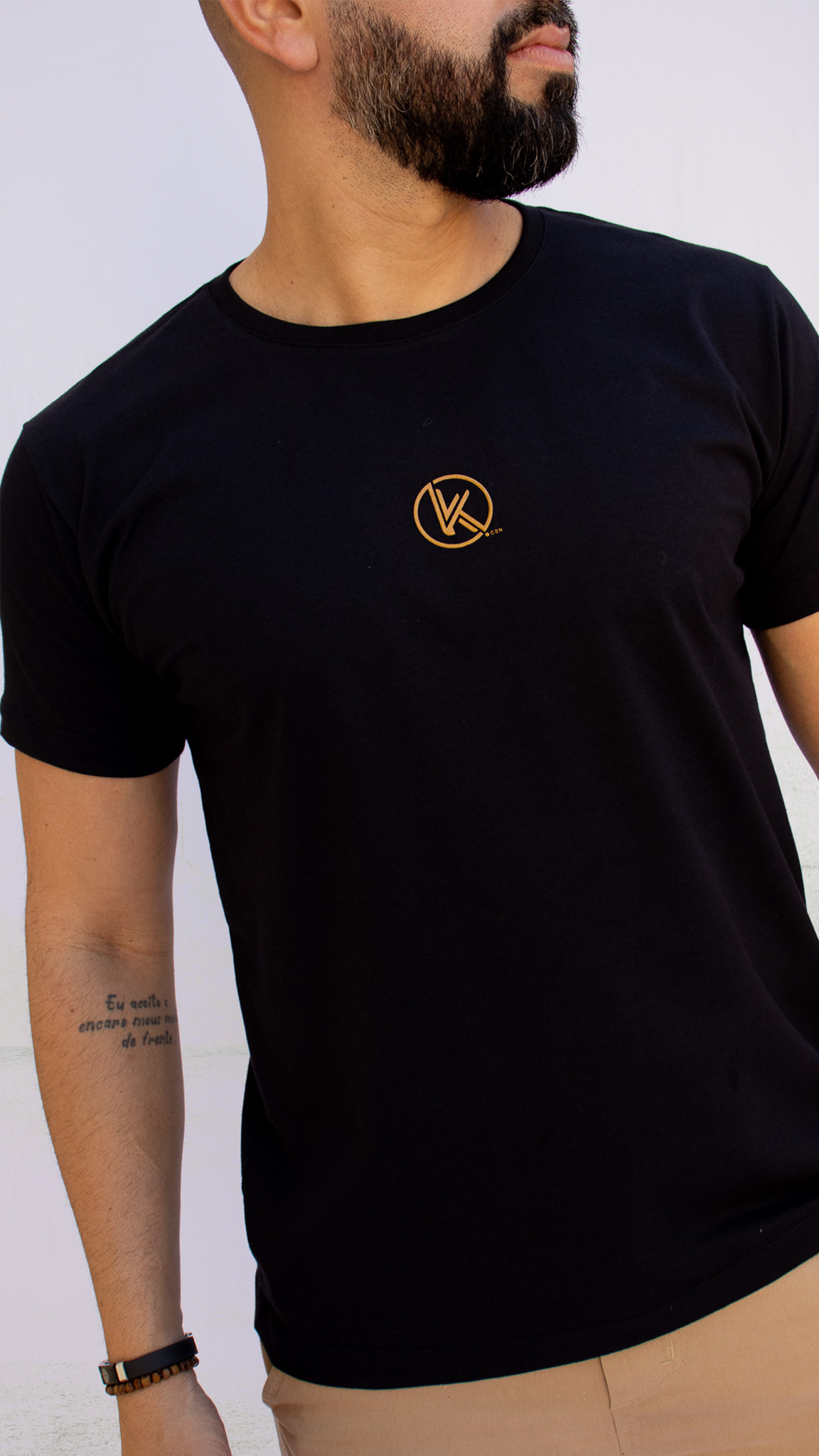 ANJO URBANO- Camiseta casual estilo e conforto 100% Algodão.